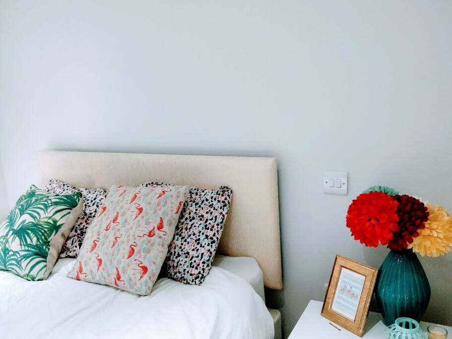 Corner Table in Bedroom