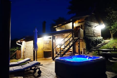 Holiday home Podgaj with jacuzzi and sauna