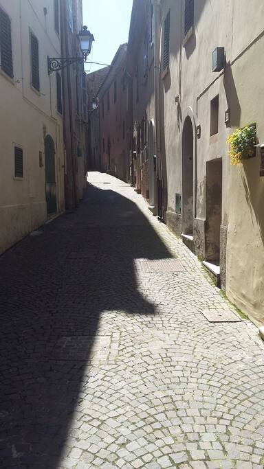 scorcio di via Corso da Casa Zia Rina