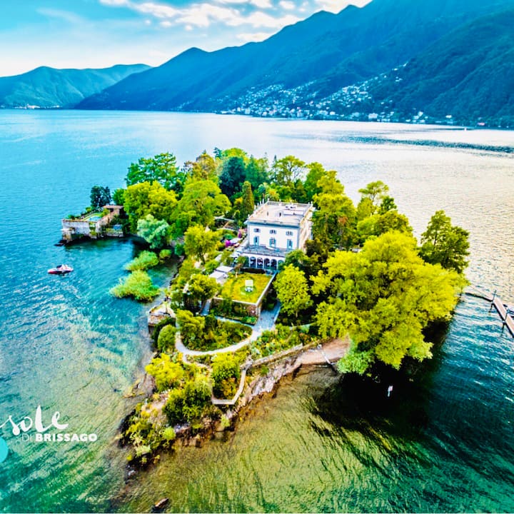 “Spectacular Penthouse”view Lake In Centro Brissago Apartments for