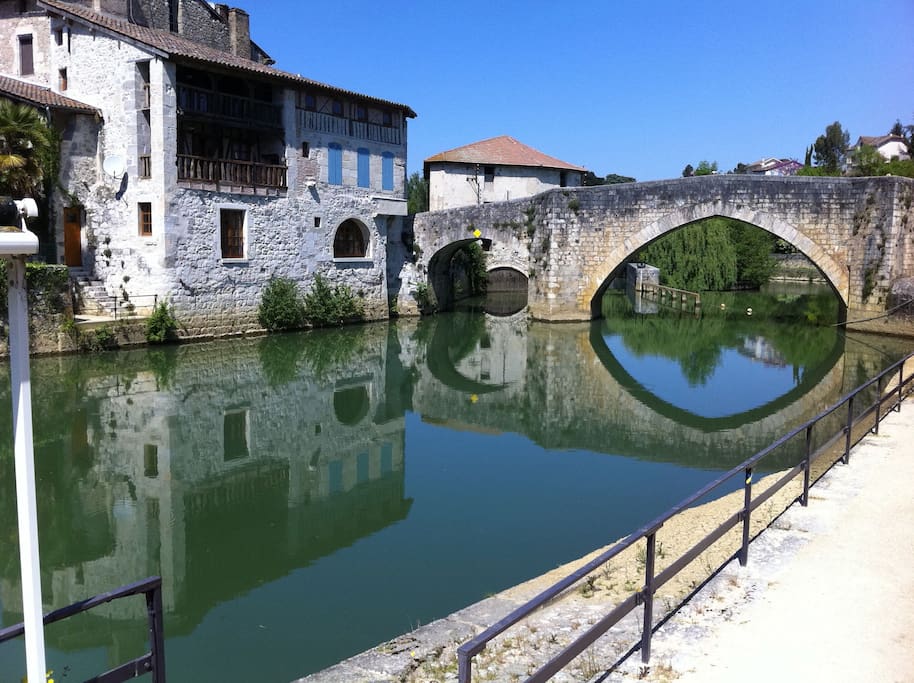 Baise Canal in Nerac.