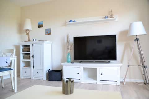 Renovated apartment between the Baltic Sea resorts