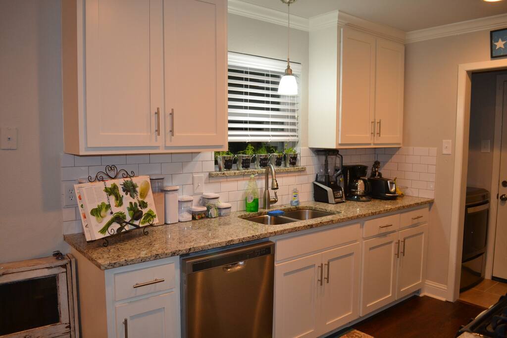 Full use of kitchen and appliances.