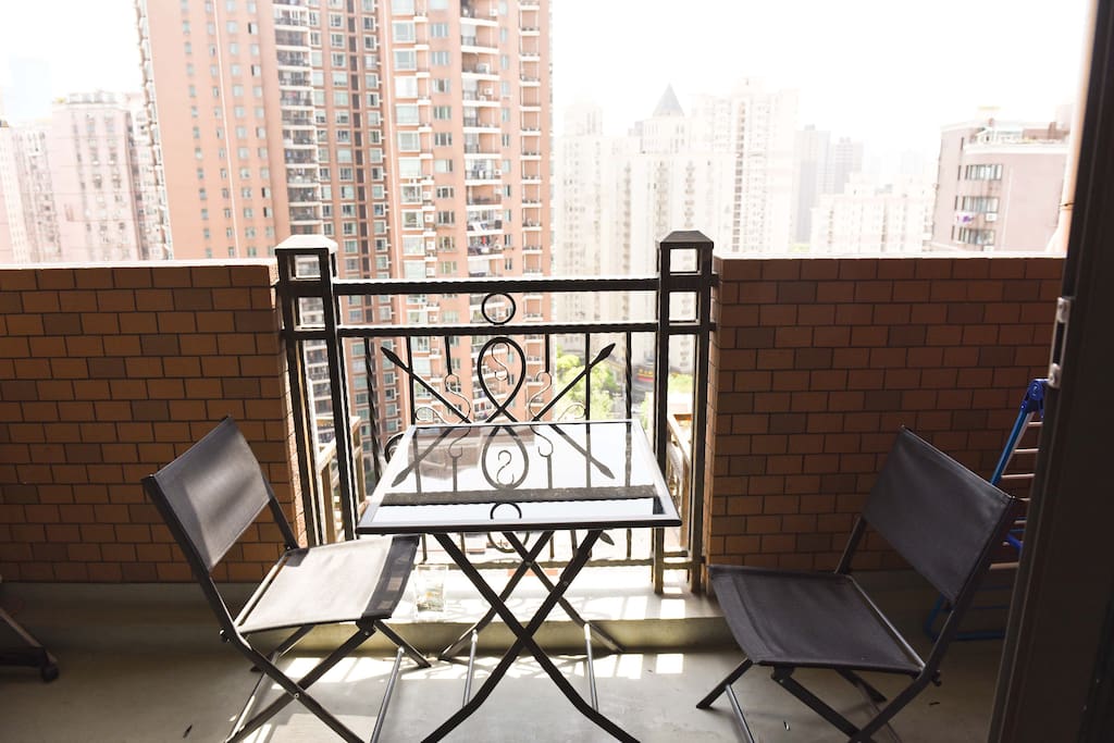 Balcony facing South
