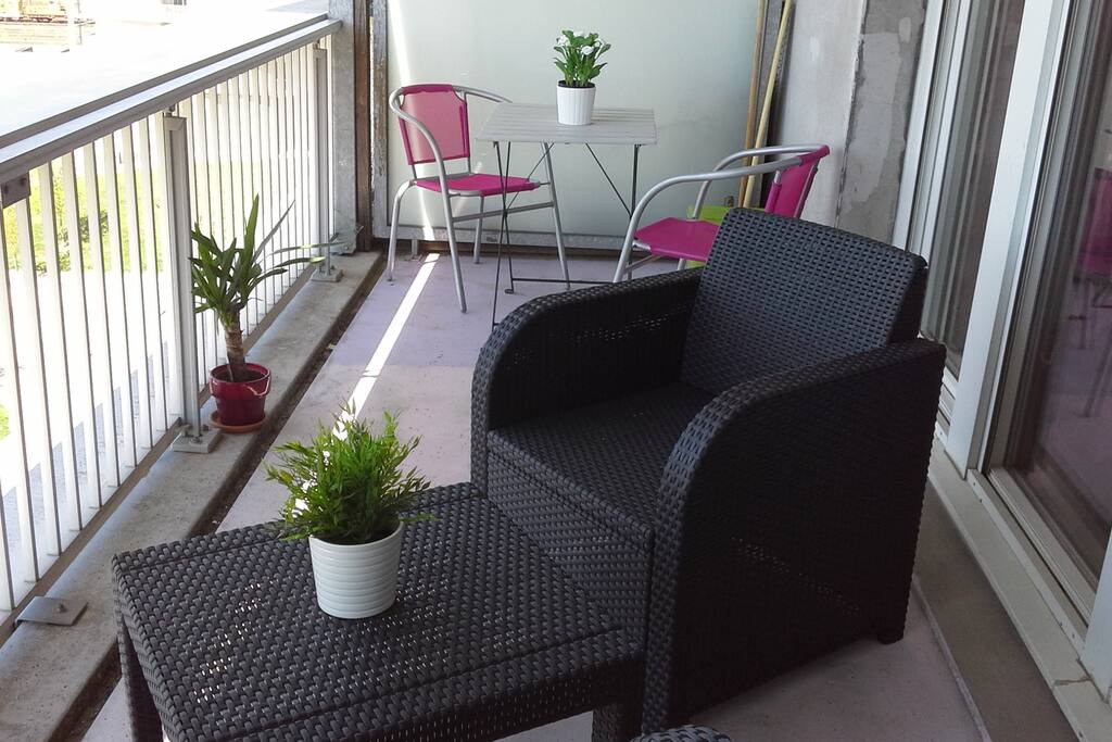 coin détente, plein sud.