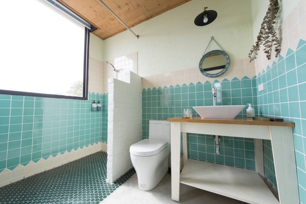 Ocean Blue Bathroom