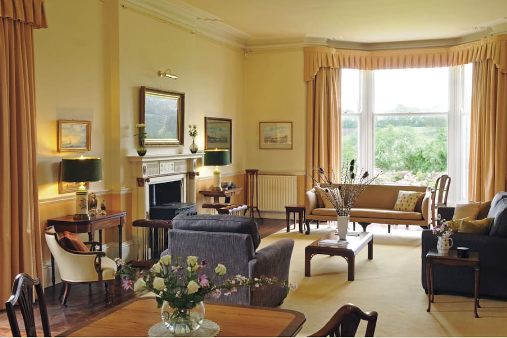 Main Lounge with south & east facing windows
