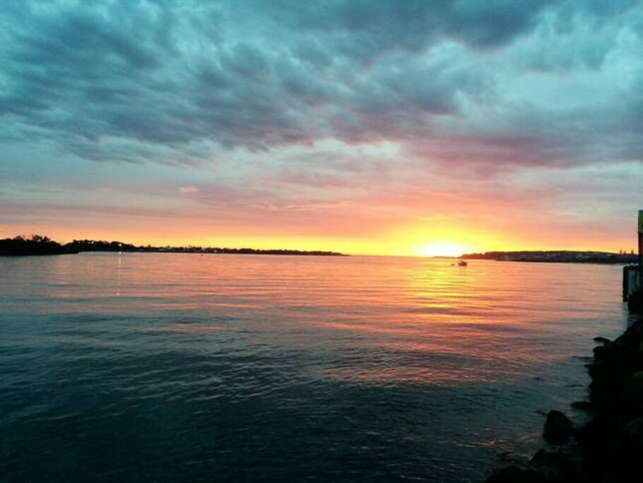 Swansea Heads - view from front yard