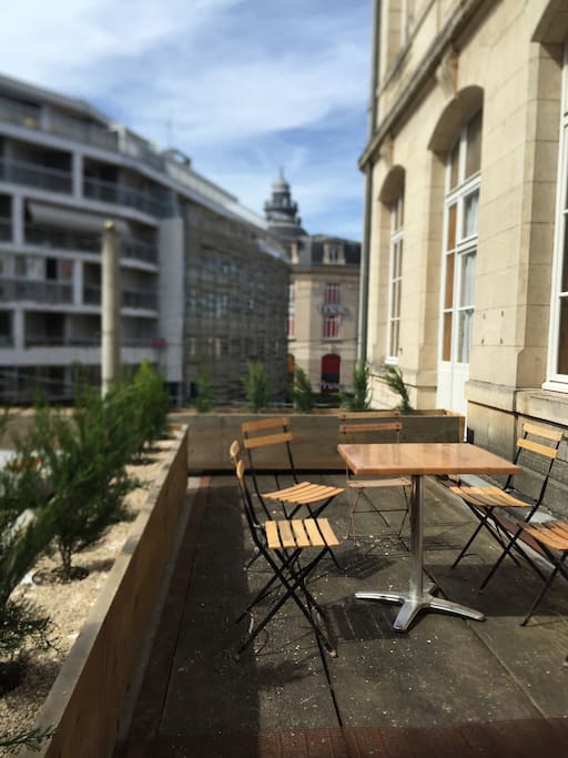 Appart avec terrasse