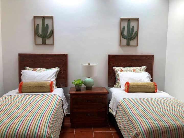 Bedroom 2 
Two Twin Orthopedic Mattresses 