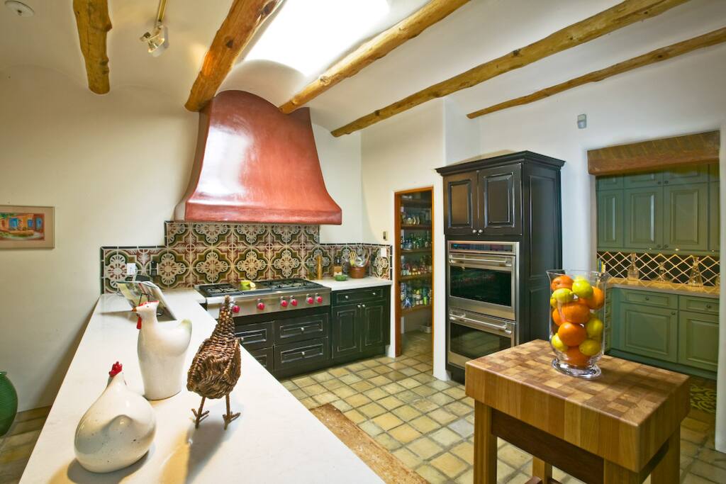 A cooks' kitchen with all the modern conveniences to prepare memorable culinary events with family and friends.