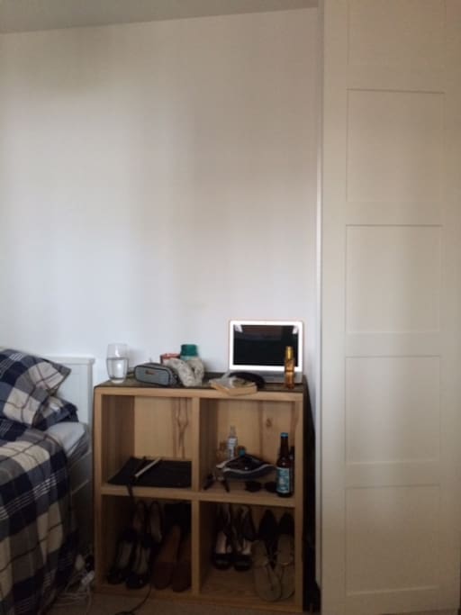 Storage and single wardrobe