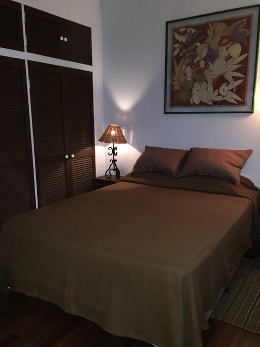 Blue room. Your bed room