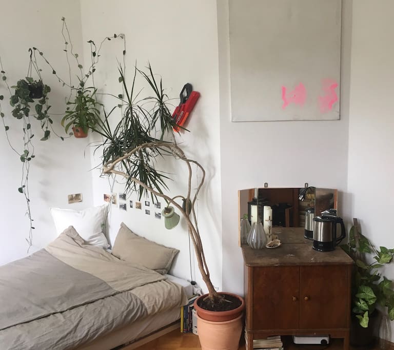 Schlafzimmer - Kaffeeecke