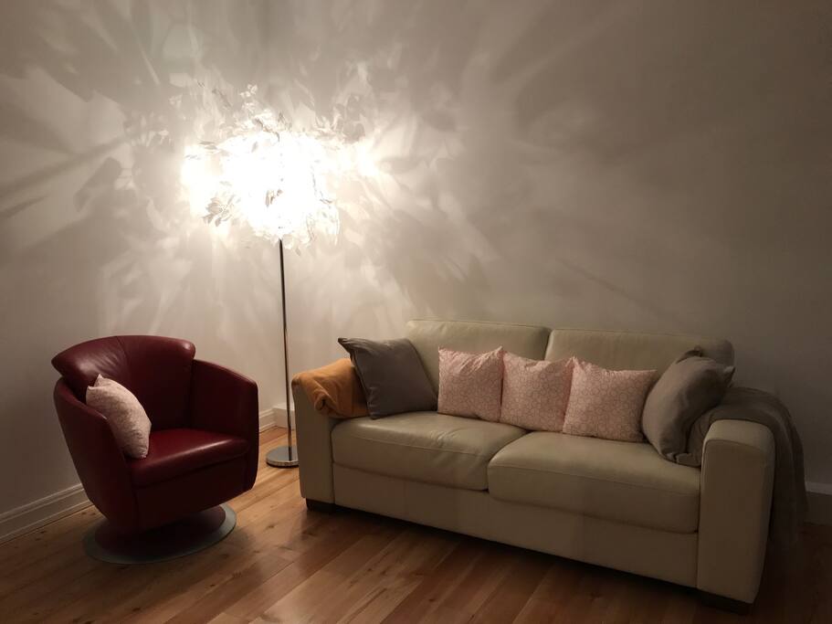 Wohnzimmer mit Atmosphäre