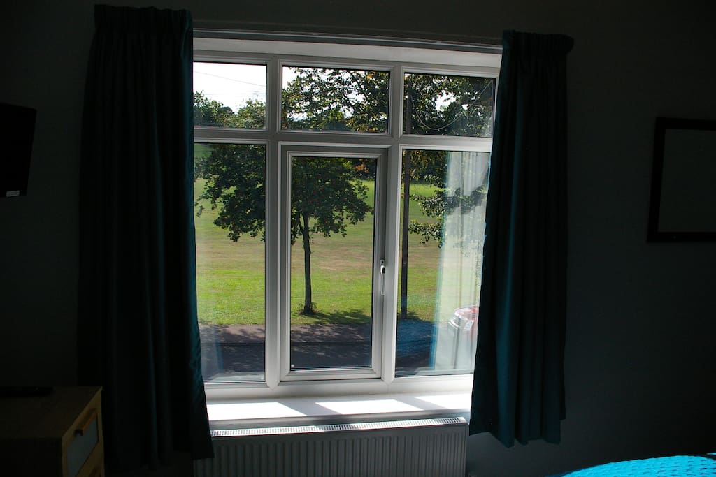 View from the front bedroom over the park