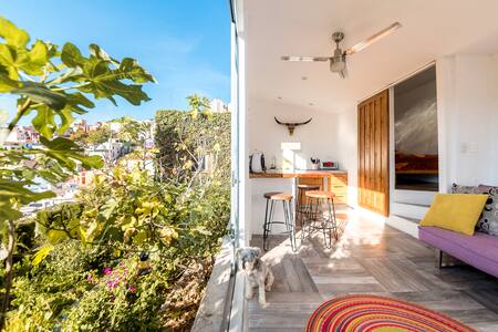 Casita Colibrí con alberca, muy limpia!!