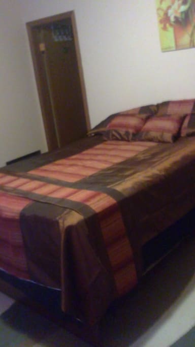 master bedroom with in suite bathroom