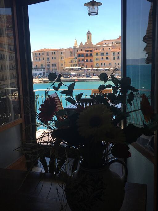 Vista dalla casa