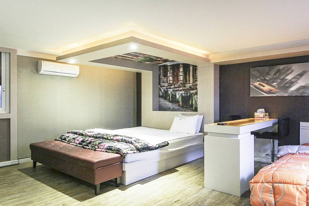 twin room super king+single