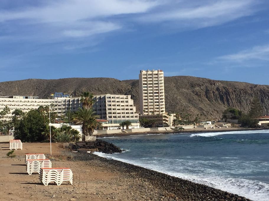 quiet beach, great for snorkel