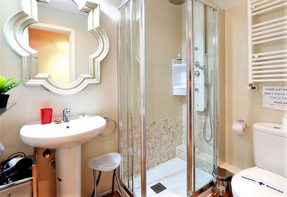 Bathroom with shower