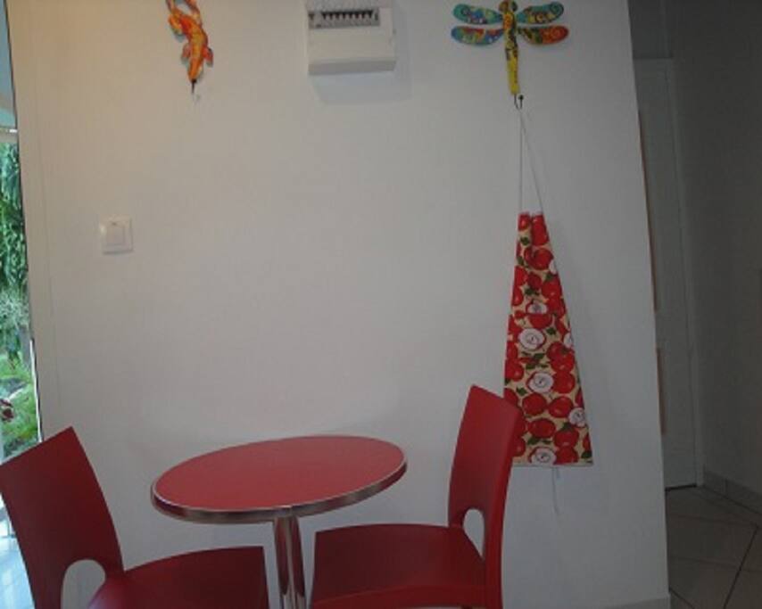 la table de la cuisine