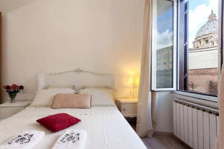 Amazing View Dome Basilica S. Peter Apartment