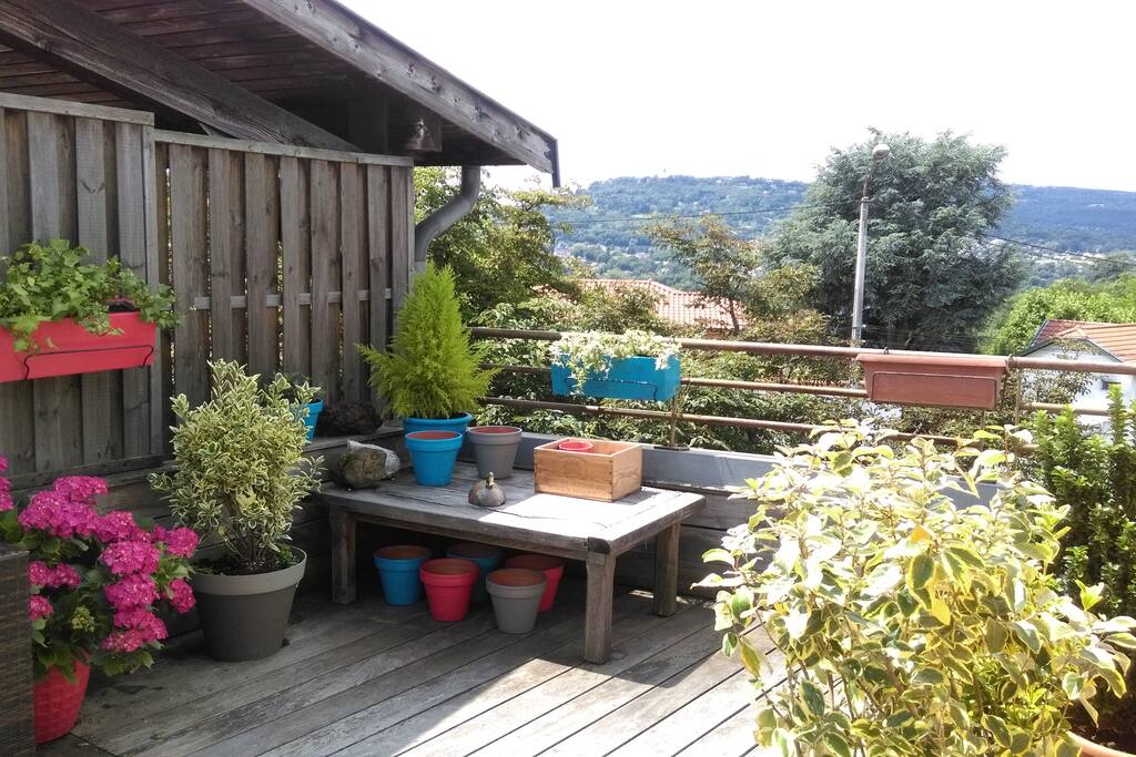 Maison de ville, 60m2 de terrasse sans vis à vis