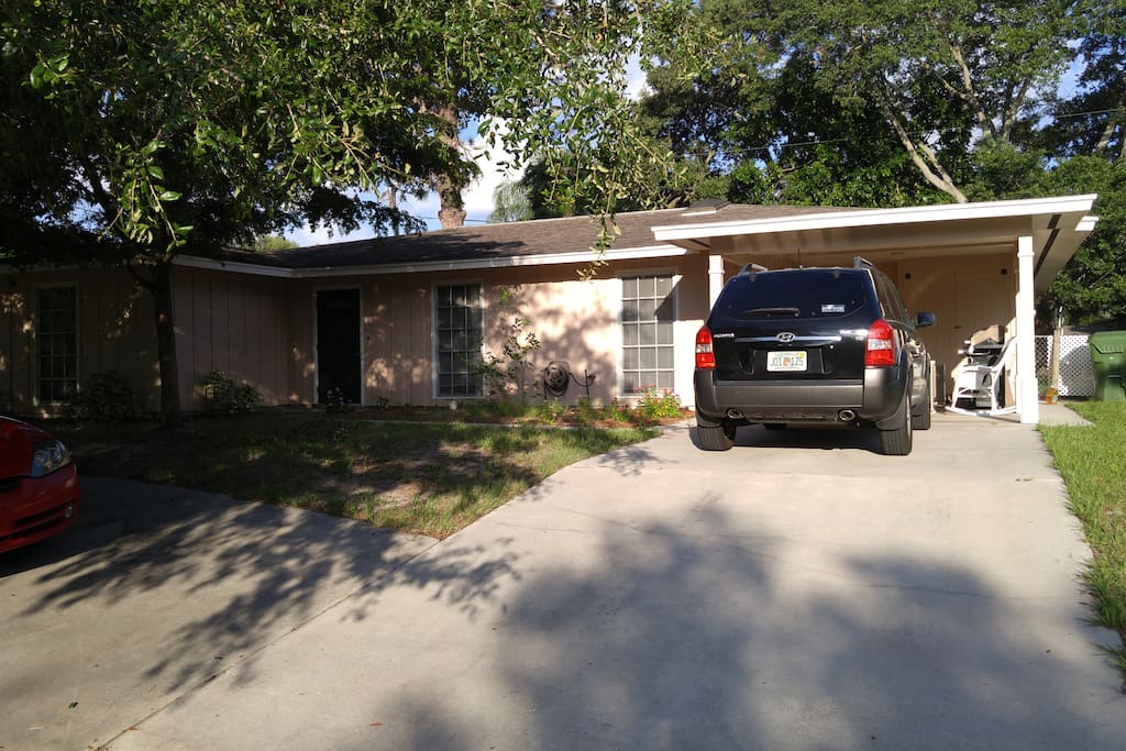 Front of the house