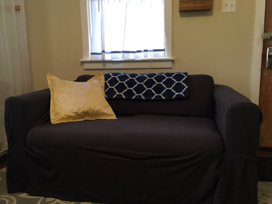 New sofa covers in the living room