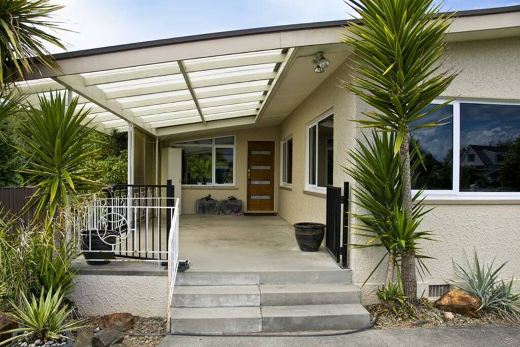 Sheltered entrance