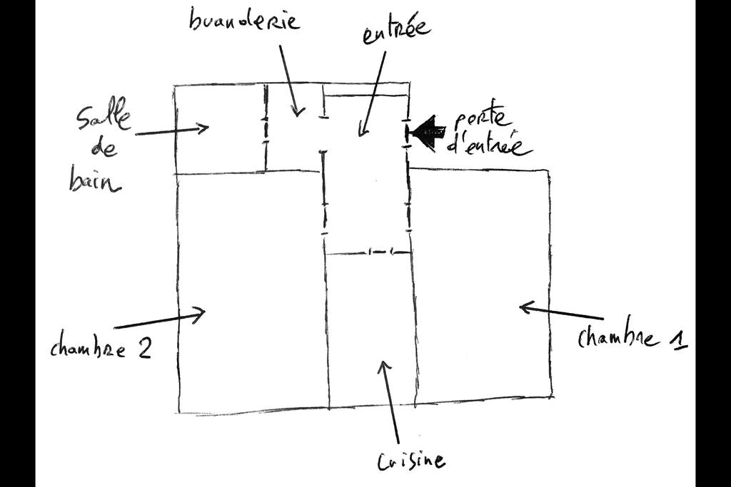 Plan de l'appartement