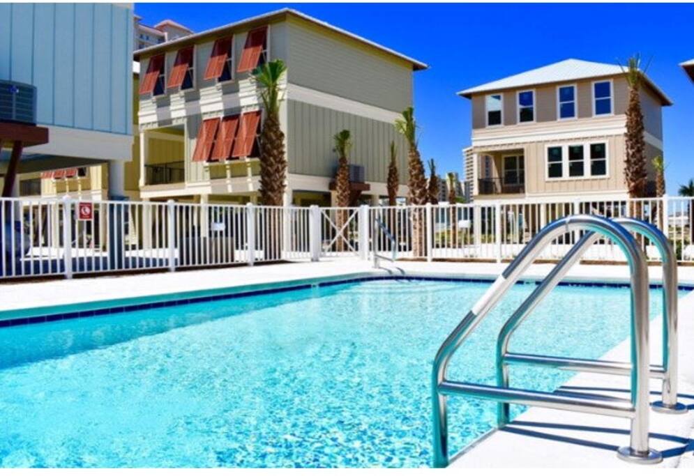 Pool and Cottage