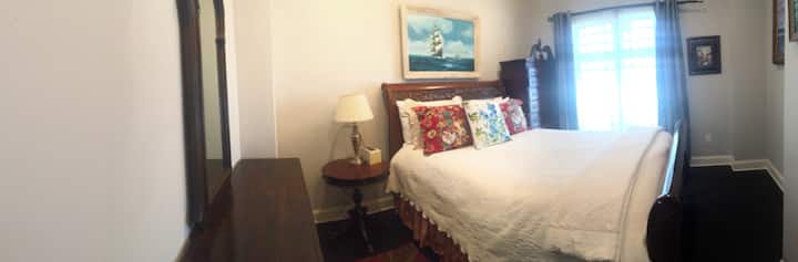 Dormitorio, 1 cama tamaño queen.