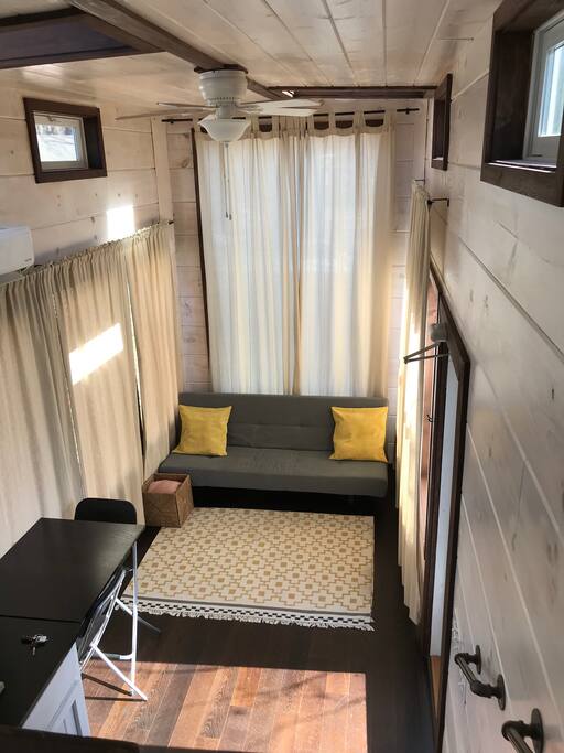 Sofa bed for your extra guest.