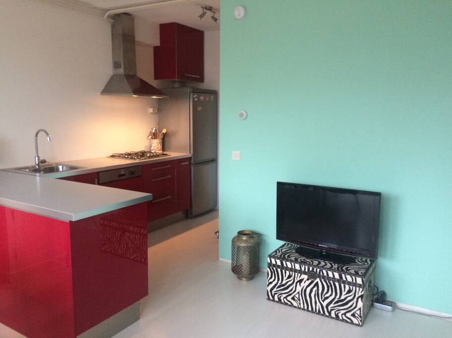 Fully equipped and new kitchen