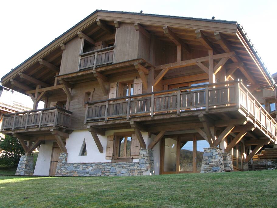 Façade du chalet Génépi