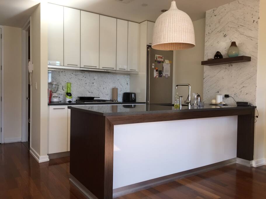 Modern, full sized kitchen perfect for home meals