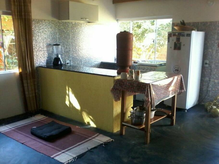 salinha conjugada com cozinha