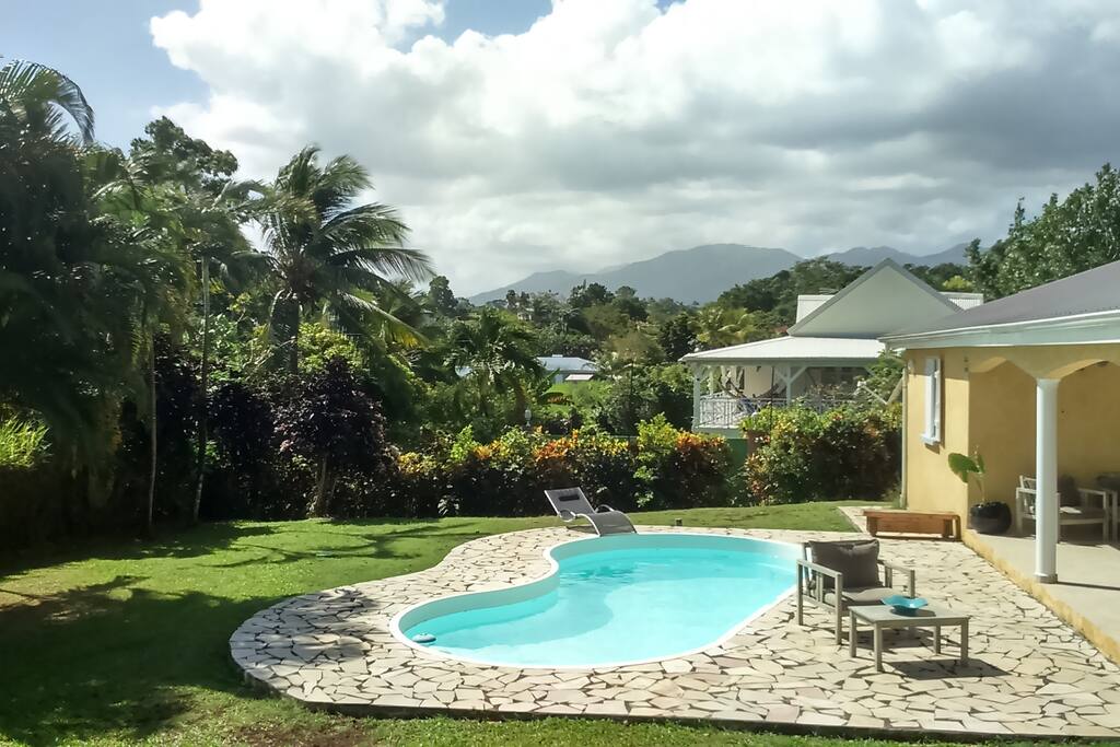 Vue piscine