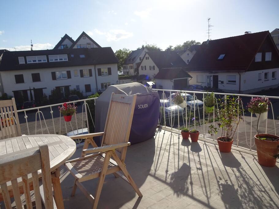 Balkon mit Seesicht