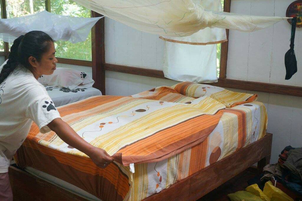 Cleaning service included