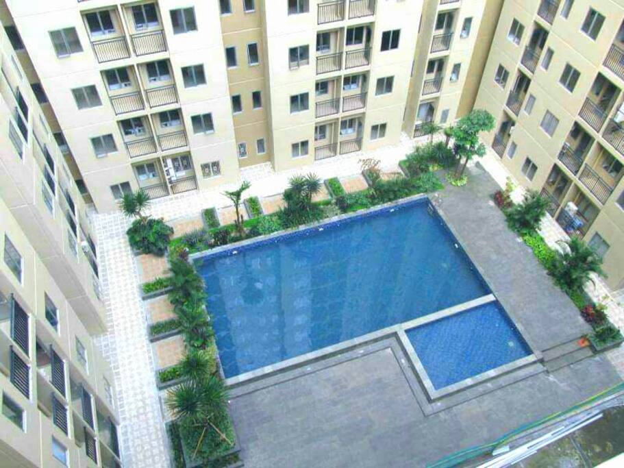Apartment from above view