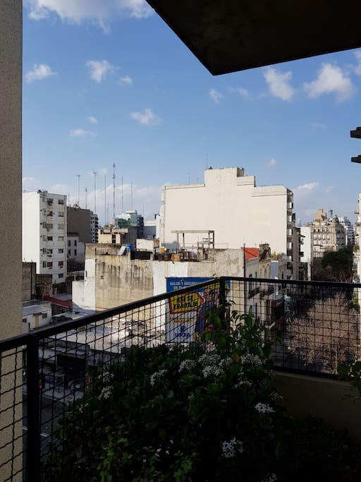 balcon con vista abierta