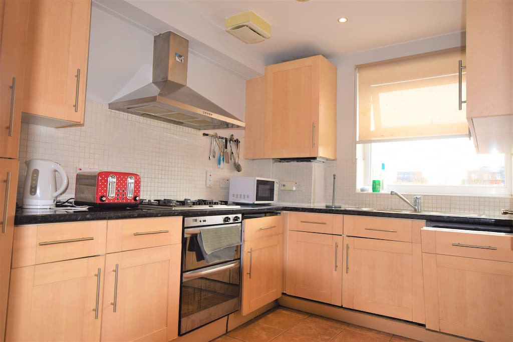 Modern kitchen with all mod cons