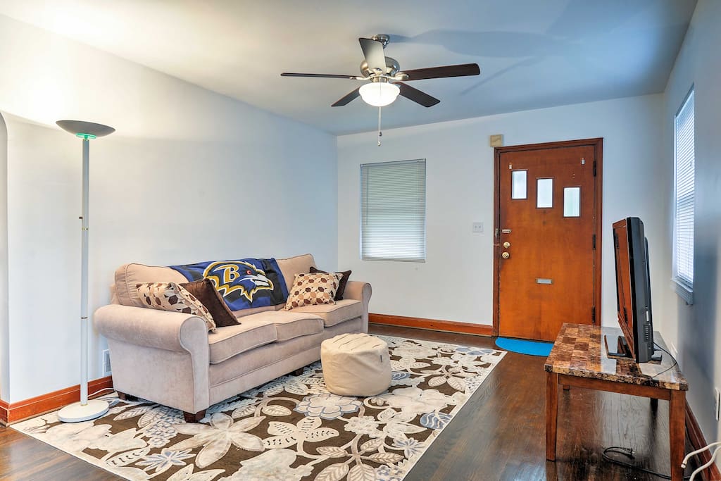Unwind in the newly renovated interior furnished with everything you need for a comfortable trip.