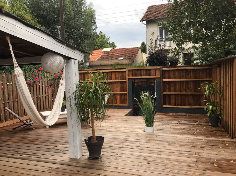 80 m2 de terrasse