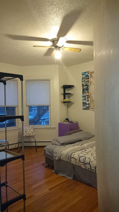 We have enough space for your bicycles in our room, also you have mini fridge , and A/C (summer season only) .