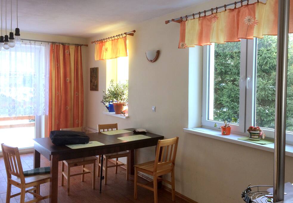 Salon z jadalnią